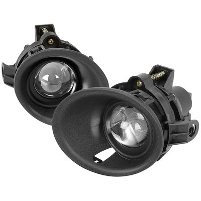 2014-2015 Chevy Camaro 3.6L V6 12V/55W H11 Projector Fog Lights Kit Chrome