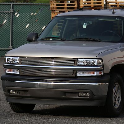 1999-2002 Chevy Silverado 1500 2500 /Tahoe Suburban LED Headlights Chrome