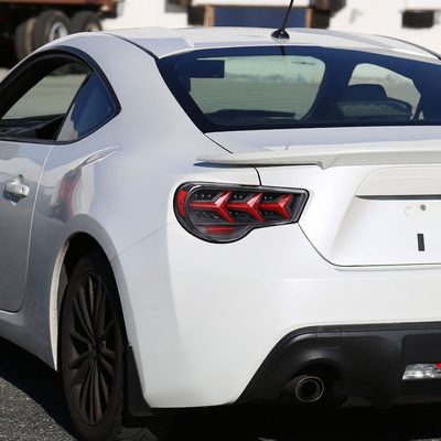 2013-2016 Scion FRS/ Subaru BRZ Lambo Sequential LED Tail Lights Black/Clear