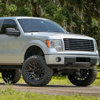 2009-2014 Ford F-150 Factory Style Headlights Chrome Housing/Clear Lens