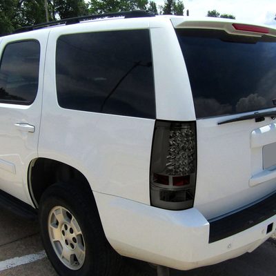 2007-2014 Chevy Tahoe/Suburban LED Tail Lights Chrome Housing/Smoke Lens