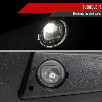 2019-2024 Chevy Silverado 1500 Black Auto-Fold Side Mirror Passenger Side