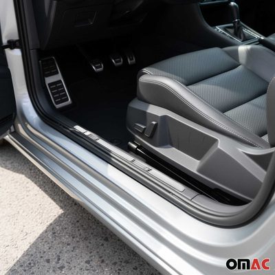 2015-2021 VW Golf Mk7 Door Sill Scuff Plate Scratch Protector Stainless Steel 4 Pcs