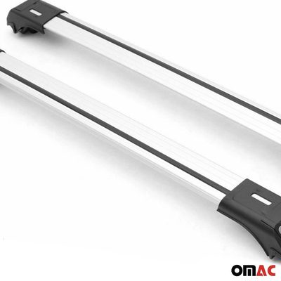 2009-2015 Mercedes GLK Class X204 Roof Rack Cross Bars Silver