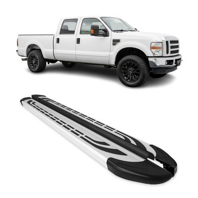 1999-2016 Ford F250/350/450/550 Nerf Bar Side Step Running Boards Aluminum 2Pcs