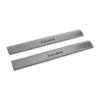 2009-2011 VW Tiguan Door Sill Scuff Plate Scratch Protector Exclusive Stainless Steel