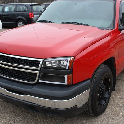 2002-2006 Chevy Avalanche/ Silverado LED Bar Factory Headlights&Bumper Lights