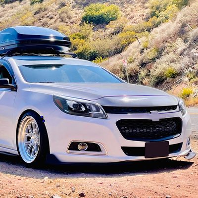2013-2015 Chevy Malibu Projector Headlights Matte Black Housing/Clear Lens