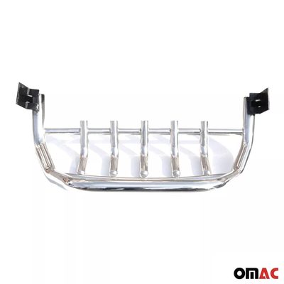2018-2024 VW Tiguan II Bull Bar Push Front Bumper Grille S.Steel Silver 1 Pc