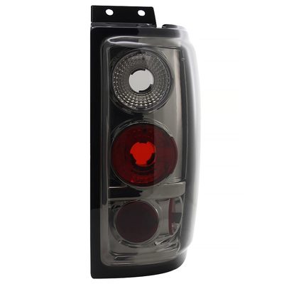 1997-2002 Ford Expedition Tail Lights Chrome Housing/Smoke Lens