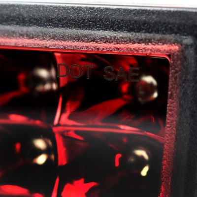2011-2018 Subaru Impreza WRX/STI/XV Crosstrek LED 3rd Brake Light Chrome/Red