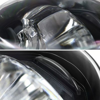 2012-2014 Ford Focus 6500K SMD LED Fog Lights Kit Chrome Housing/Clear Lens