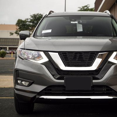2017-2018 Nissan Rogue H8 Fog Lights Kit Chrome Housing/Clear Lens