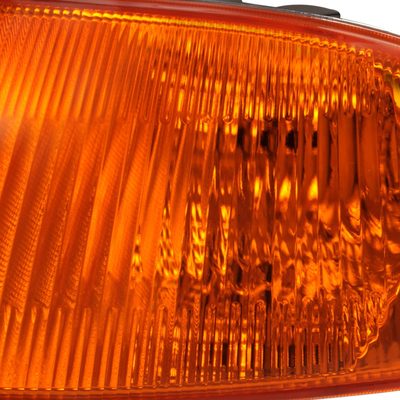 1992-1995 Honda Civic 2/3DR Corner Lights Chrome Housing/Amber Lens