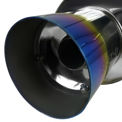 1994-1997 Honda Accord 4CYL T-304 Steel N1 Catback Exhaust System Burnt Tip