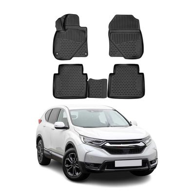 2017-2022 Honda CR-V Floor Mats Liners Full Set All Weather Black