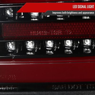 2008-2017 Mitsubishi Lancer / 2008-2015 Lancer EVO X LED Tail Lights Jet Black
