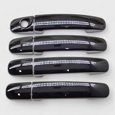 2019-2024 Ford Ranger Door Handle Cover Gloss Black 8Pcs ABS Plastic