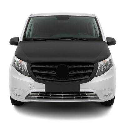 2016-2024 Mercedes Metris Car Bonnet Mask Hood Bra Vinyl Black 1Pc