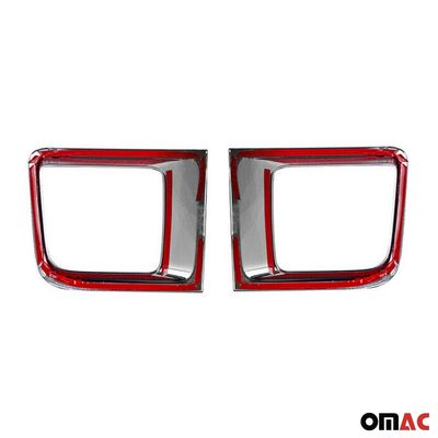 2015-2018 Jeep Renegade Front Bumper Trim Molding Orange 2 Pcs