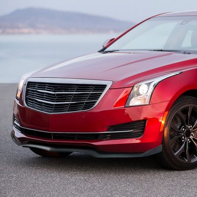 2015-2018 Cadillac ATS Matte Black Polypropylene 3Pcs Front Bumper Lip Set