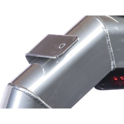 Merritt Top Mount Work Light Bracket Only - Gloss Aluminum 7255-102