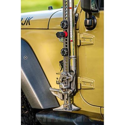 Montaje para Gato Mecanico Hi-Lift para Wrangler TJ / JK (Lado del Pasajero)