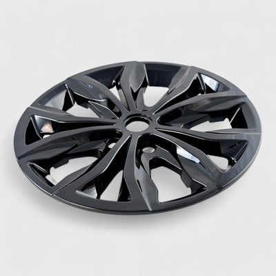 2019-2024 Chevrolet Malibu Wheel Cover Hubcaps Set Gloss Black 8Pcs ABS Plastic