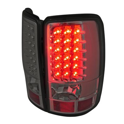2000-2006 Chevy Suburban/Tahoe GMC Yukon/Yukon XL LED Tail Lights Chrome/Smoke