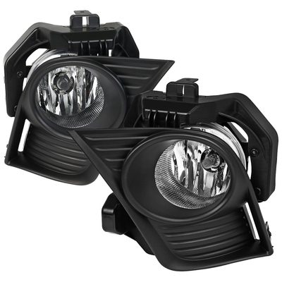 2014-2017 Lexus CT200h H16 Fog Lights Kit Chrome Housing/Clear Lens