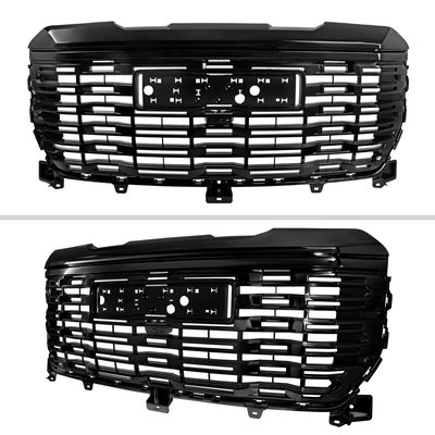 2022-2024 GMC Sierra 1500 Glossy Denali Style Front Upper Mesh Hood Grille