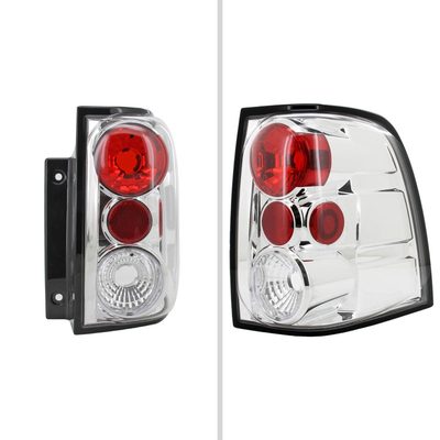 2003-2006 Ford Expedition Tail Lights Chrome Housing/Clear Lens