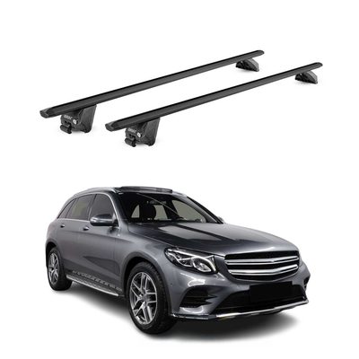 2016-2022 Mercedes GLC Class X253 Roof Rack Cross Bars Black