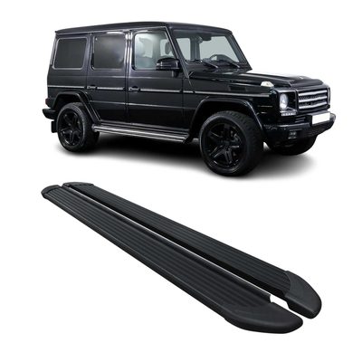 2007-2018 Mercedes G Class W463 Running Boards Side Steps Black