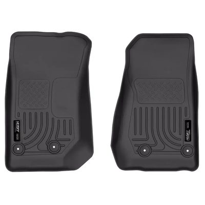 Tapete Husky Weatherbeater 1ra Fila Color Negro para Wrangler JK 07 - 18