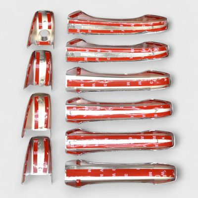 2009-2014 Volkswagen Routan Door Handle Cover Chrome 10Pcs ABS Plastic