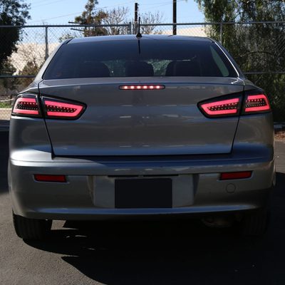 2008-2017 Mitsubishi Lancer / 2008-2015 Lancer EVO X LED Tail Lights Matt Black