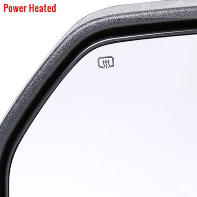 2015-2020 Ford F-150 Heated Towing Mirrors Smoke Turn Signal &Auxiliary Lights
