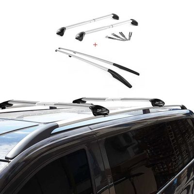 2003-2010 Porsche Cayenne Roof Racks & Roof Rack Rails Silver