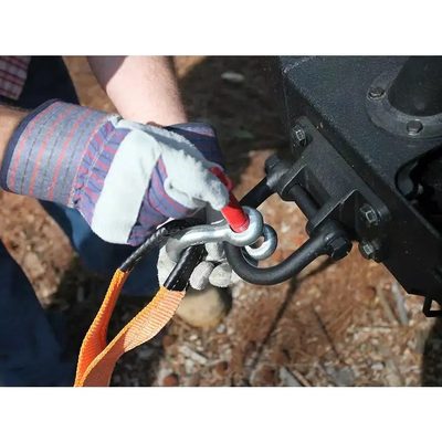 Shackles 7/8" 6000 libras (Par) Negros Rugged Ridge Aplicación Universal