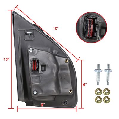 2017-2019 Ford F-250/350/450/550 Heated BSM ATS & Manual Towing Mirrors