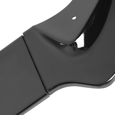 2016-2019 Nissan Sentra Glossy Black Polypropylene 3Pcs Bumper Lip