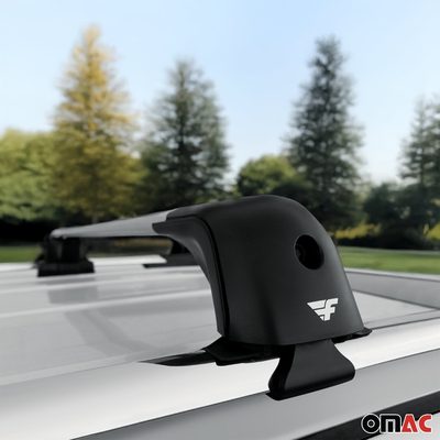 Roof Racks Cross Bars for Chevrolet Trax 2013-2022 Aluminium 220lb Black
