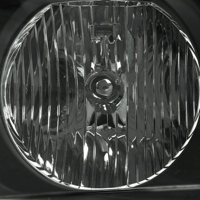 2005-2009 Ford Mustang Factory Style Headlights Matte Black/Light Smoke Lens