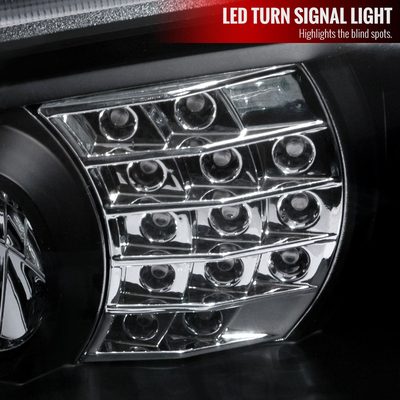 1999-2006 VW Golf Mk4 GTI/R32 Cabrio Headlights R8 LED Light&LED Signal Black