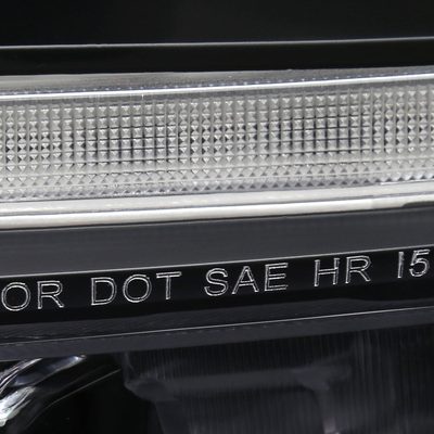 2019-2022 Ford Ranger Sequential LED Bar Projector Headlights Matt Black