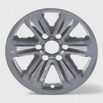 2015-2020 Ford F-150 Wheel Cover Hubcaps Set 17" Gloss Black 8Pcs ABS Plastic