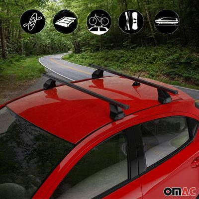 2022-2026 BMW iX Roof Rack Cross Bars Black