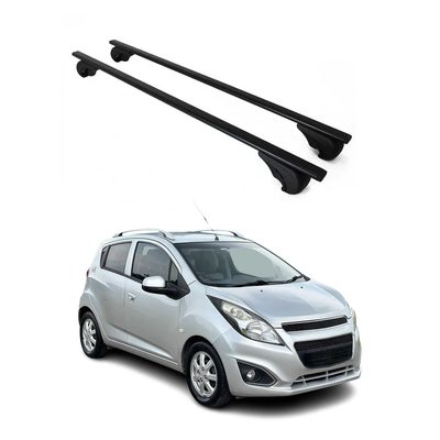 2013-2015 Chevrolet Spark Roof Rack Cross Bars Black