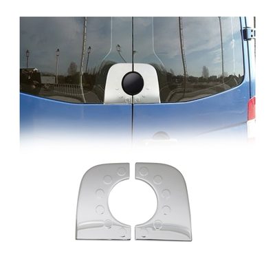 2006-2013 Mercedes Sprinter W906 Tailgate Trunk Door Logo Frame Silver Stainless Steel